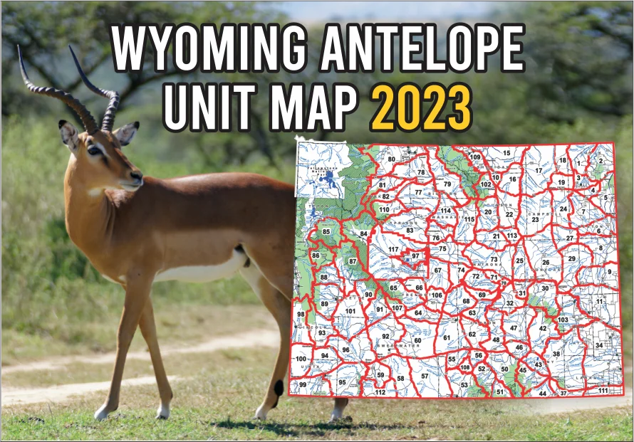 Wyoming Antelope Unit Map Unveiled Your Key to an Epic Hunt Huntingers